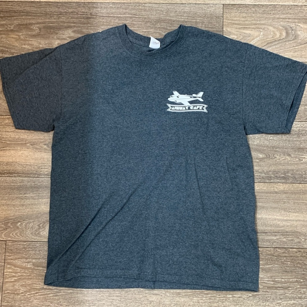 Gildan Ultra Cotton Porterville CA Airway Cafe T-Shirt